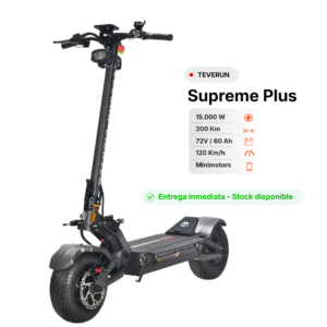 Scooter Eléctrico Teverun Fighter Supreme Plus 7260R